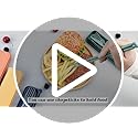 Travel Utensils with Case, Rrusable Utensils Set with Case, Plastic Cutlery Set Forks Spoon Tableware, Portable Camping Cu...