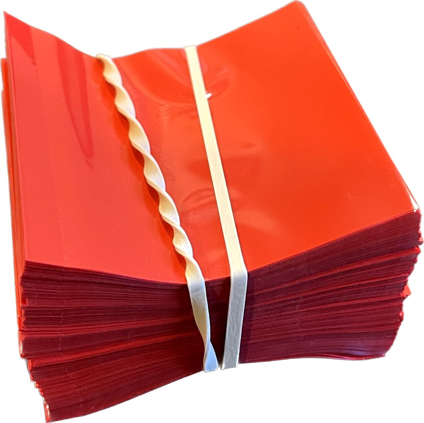 Supplement and Supply 66 x 60 mm RED Shrink Sleeve for Liquor Bottles, Beverage Bottles and More. [Compatible Diameter: 1 1/2”] - Bundle of 1,000