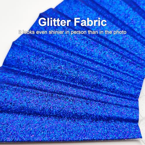 EOSAU Glitter Folding Hand Fans for Women Foldable Handheld Clack Fans for line Dancing, Wedding, Church, Festival, EDM, P...