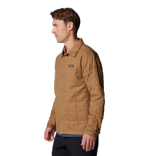Columbia Men's Landroamer Quilted Shirt Jacket, Delta, X-Small