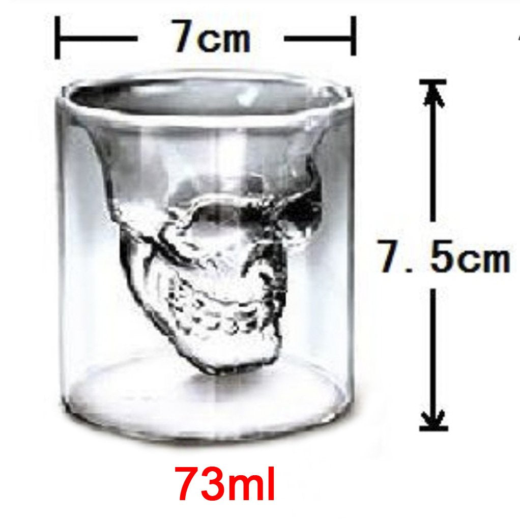 Genuine Fred DOOMED Crystal Skull Shotglass