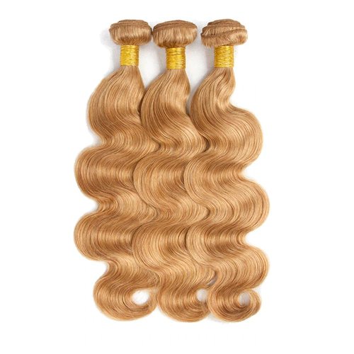 Ailabi Brazilian Honey Blonde Human Hair Bundles 14 16 18 Inch Body Wave Bundles Human Hair 11A Unprocessed Virgin Quick Weave Hair for Black Women