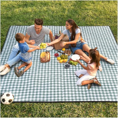 Genovega Waterproof Picnic Blanket Beach Outdoor Camping Mat Extra Large Foldable Cute Big Travel Essential Accessories Gi...