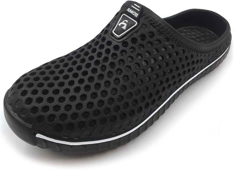 Amoji Unisex Garden Clogs Shoes Slippers Sandals AM1702