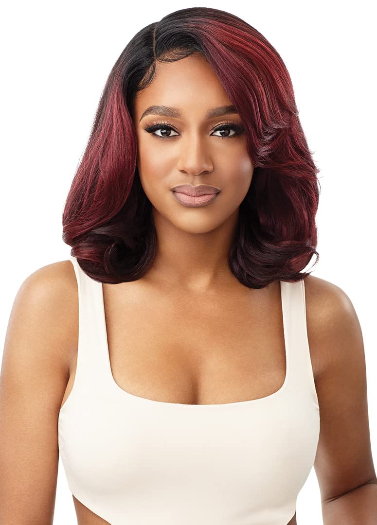 Outre Synthetic Melted Hairline HD Lace Front Wig - KALANI (DRFF RED VELVET)