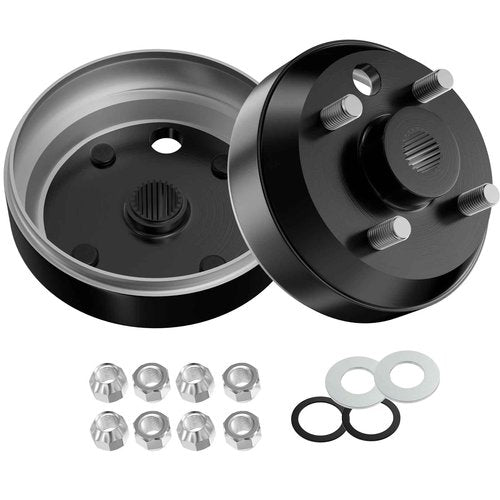 Panglong EZGO TXT Large Hole Fine Splined Brake Drum, Suitable for EZGO 4 Cycle Gas 1991-up, Columbia 1996-up. Replaces OEM#EZGO 21807-G1