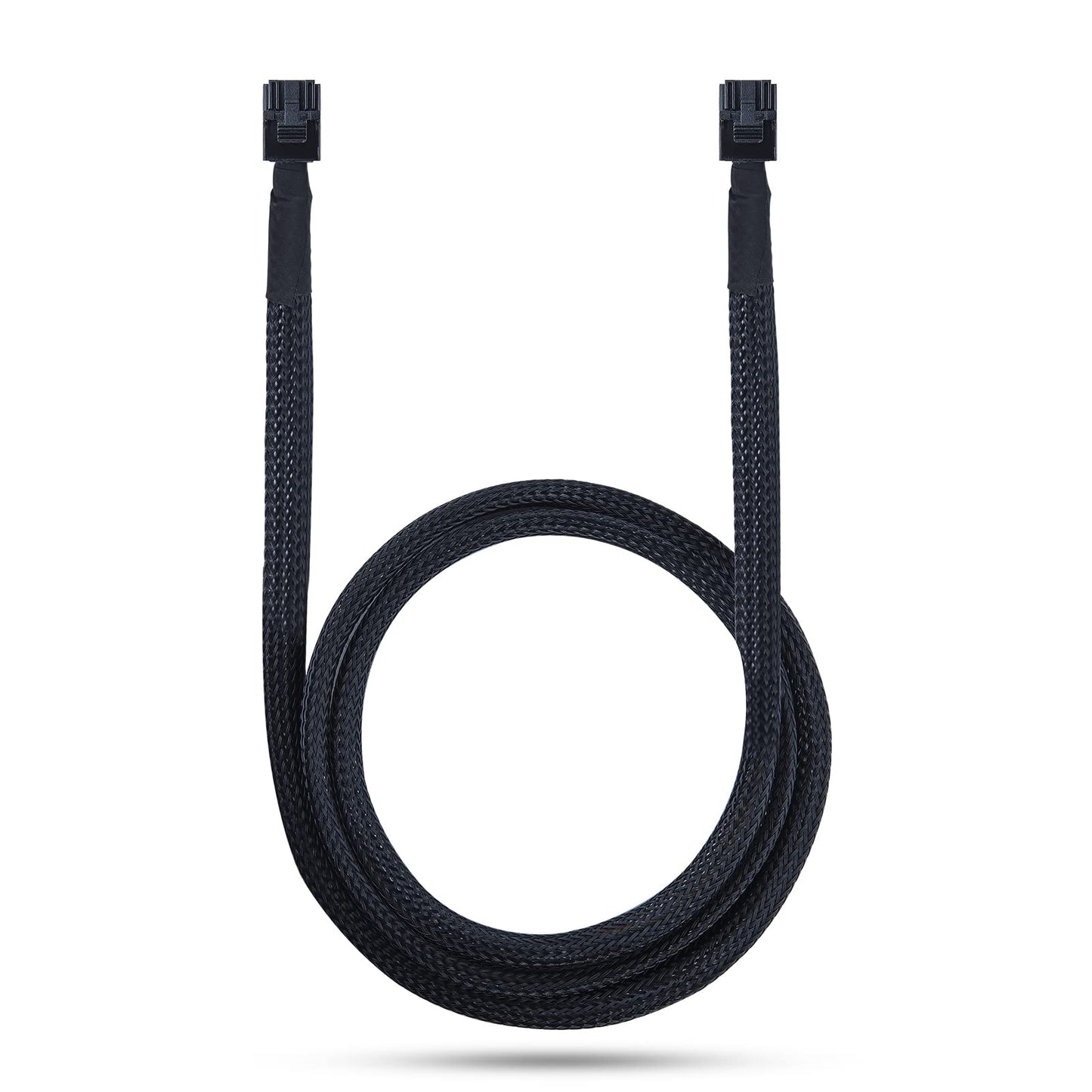 H!Fiber.Com 12G Internal Mini Sas Hd Sff-8643 To Sff-8643 Cable, 1M, 36 Pin, 12Gbps, 100-Ohm, With Sideband, Flexible, Support R