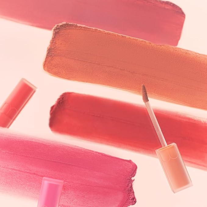 rom&nd BLUR FUDGE TINT | K-Beauty Matte Lipstick | Long-Lasting, Velvety Finish | Blurs Lip Lines & Moisturizes | Versatile Lip & Cheek Color | 15 BERRY FIZZ