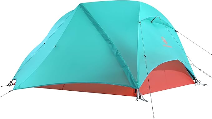 WindQuester Horizon Lite 2 Ultralight 2-Person Backpacking Tent – Freestanding, 3-Season, Waterproof Double-Door Design – ...