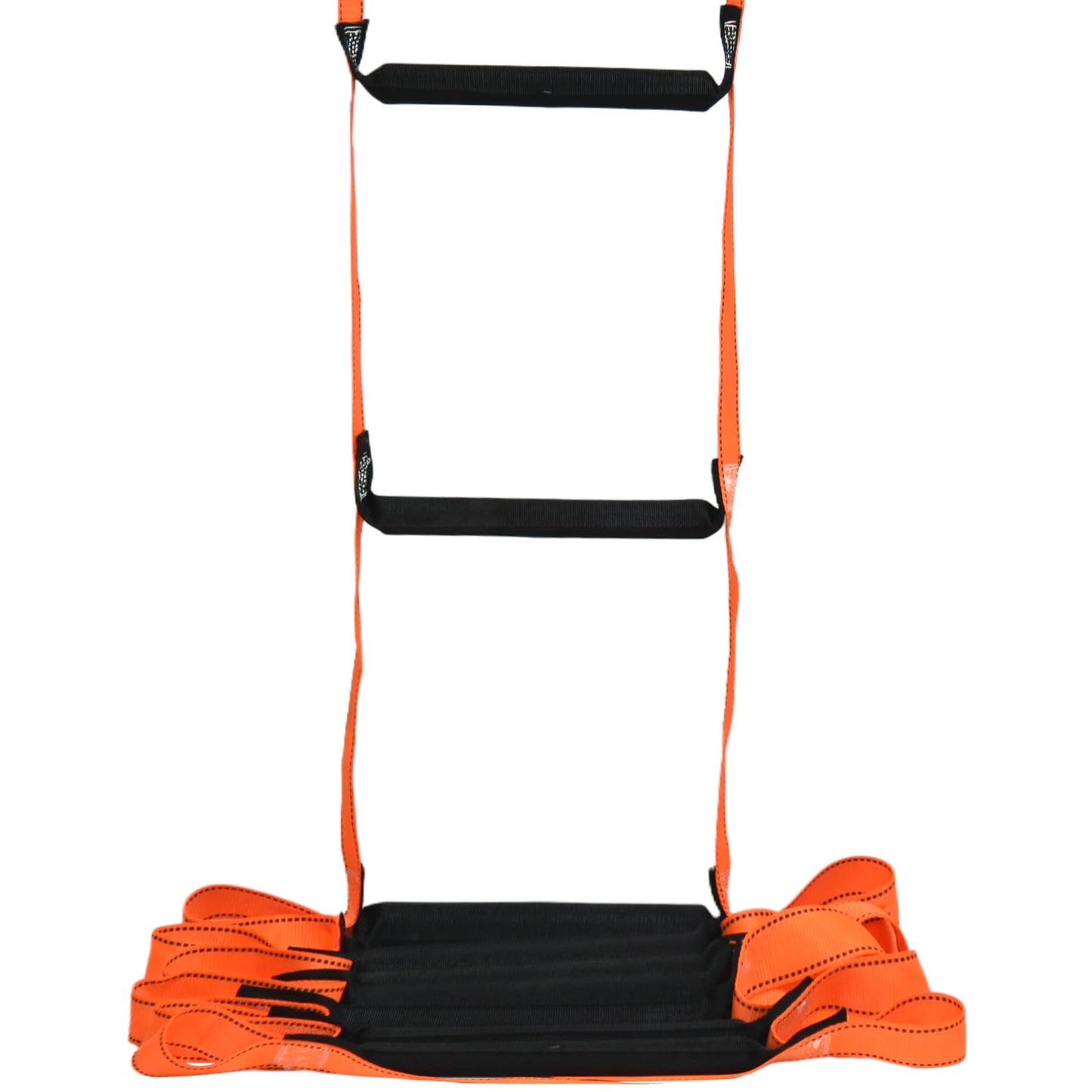 32.8 Feet Fire Escape Ladder Emergency Fire Ladder for 2-3 Story Homes Reusable Portable Safety Ladders for Windows, Balconies and Sailboats, Kayaks and More
