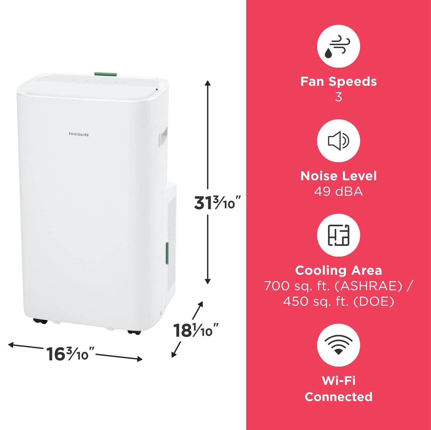 Frigidaire 14k Portable w/Wifi