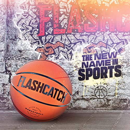 FlashCatch Light Up Basketball - Glow in The Dark - Sports Gear Accessories Gifts for Boys 8-15+ Year Old - Kids Teens Gif...