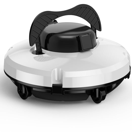 GMAPLAE Cordless Pool Vacuum for Above Ground Pool, Robotic Pool Cleaner with Dual Motors Strong Suction, 120 Mins Runtime, Auto-Parking, Pool Cleaner Robot for Inground Flat Pools Up to 1000 Sq.Ft