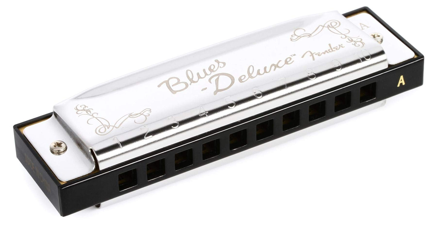 Fender Blues Deluxe Harmonica, Guitar Accessories,Key Of A