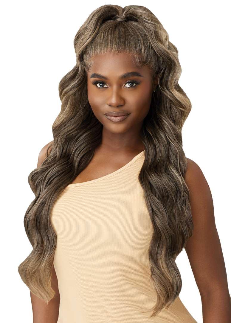 Outre Lace Front Wig - Perfect Hair Line 13X6 - Arnell (BURGUNDY)