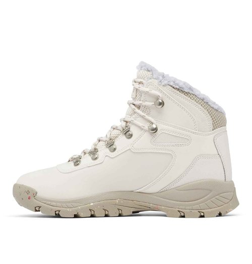 Columbia Women's Newton Ridge Waterproof Omni-Heat II, Fawn/Canvas Tan, 5