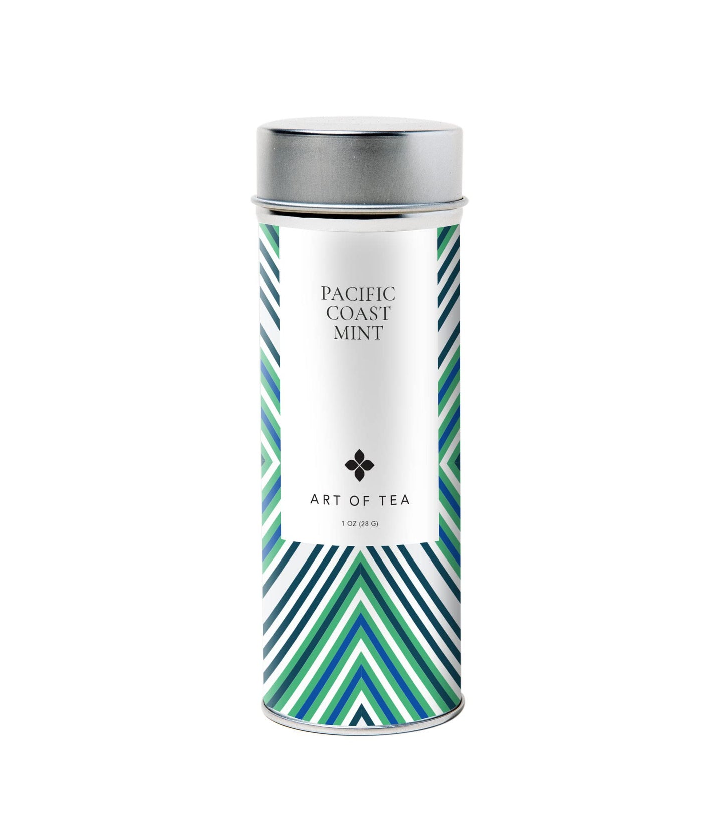 Art of Tea | Pacific Coast Mint 1oz (Organic Peppermint and Organic Spearmint Tea) | Artisan Loose Leaf Tea Tin