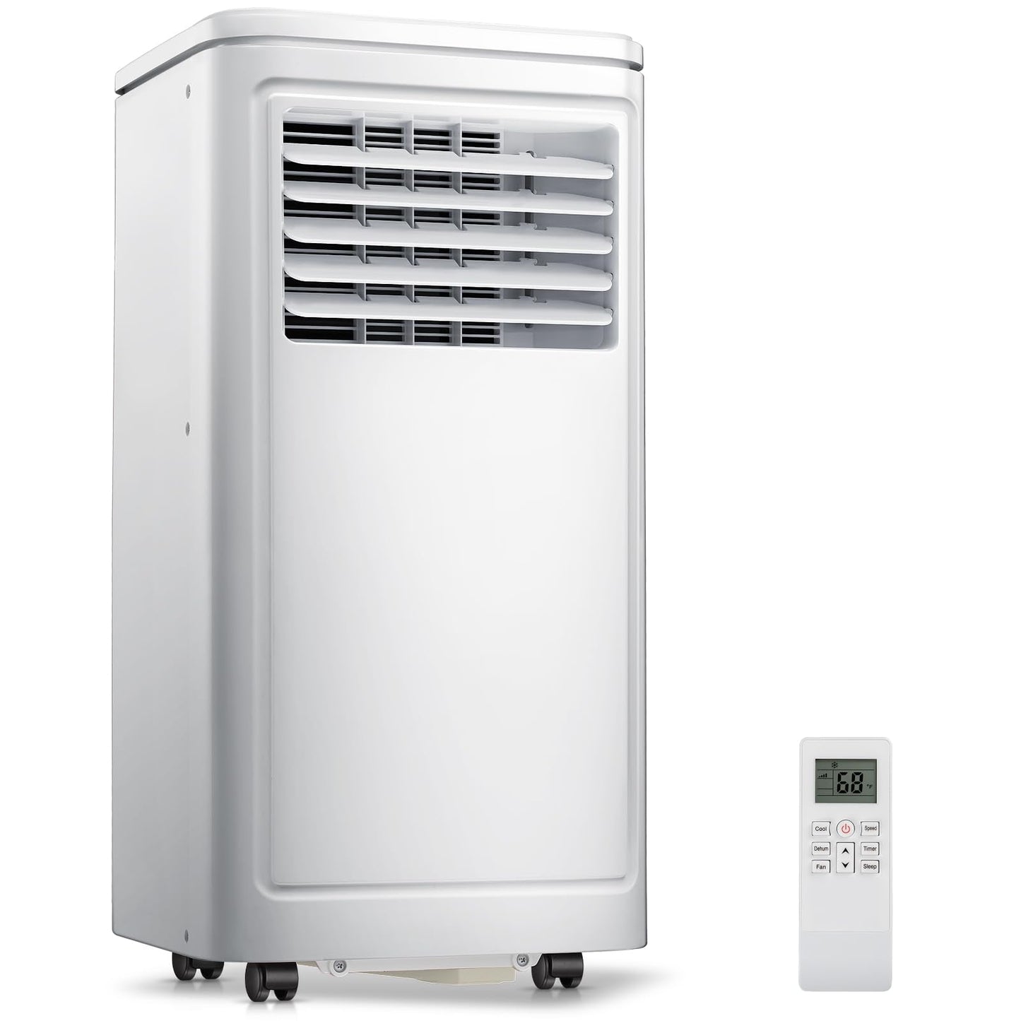 Zafro Portable Air Conditioners, 8000 Btu, 3 In 1 Portable Ac Unit With Window Kits, Fan & Dehumidifier Modes, Cools Up To 350 S