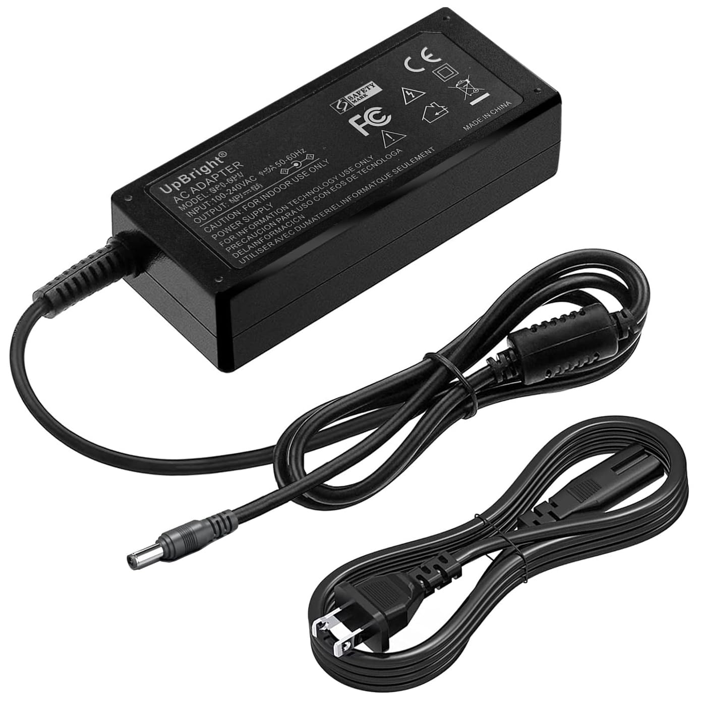 Upbright 19V 2.37A 45W Ac/Dc Adapter Compatible With Toshiba C55-B5100 C55-B5101 C55-B5200 C55-B5201 C55-B5300 C55-B5302 C55-A53