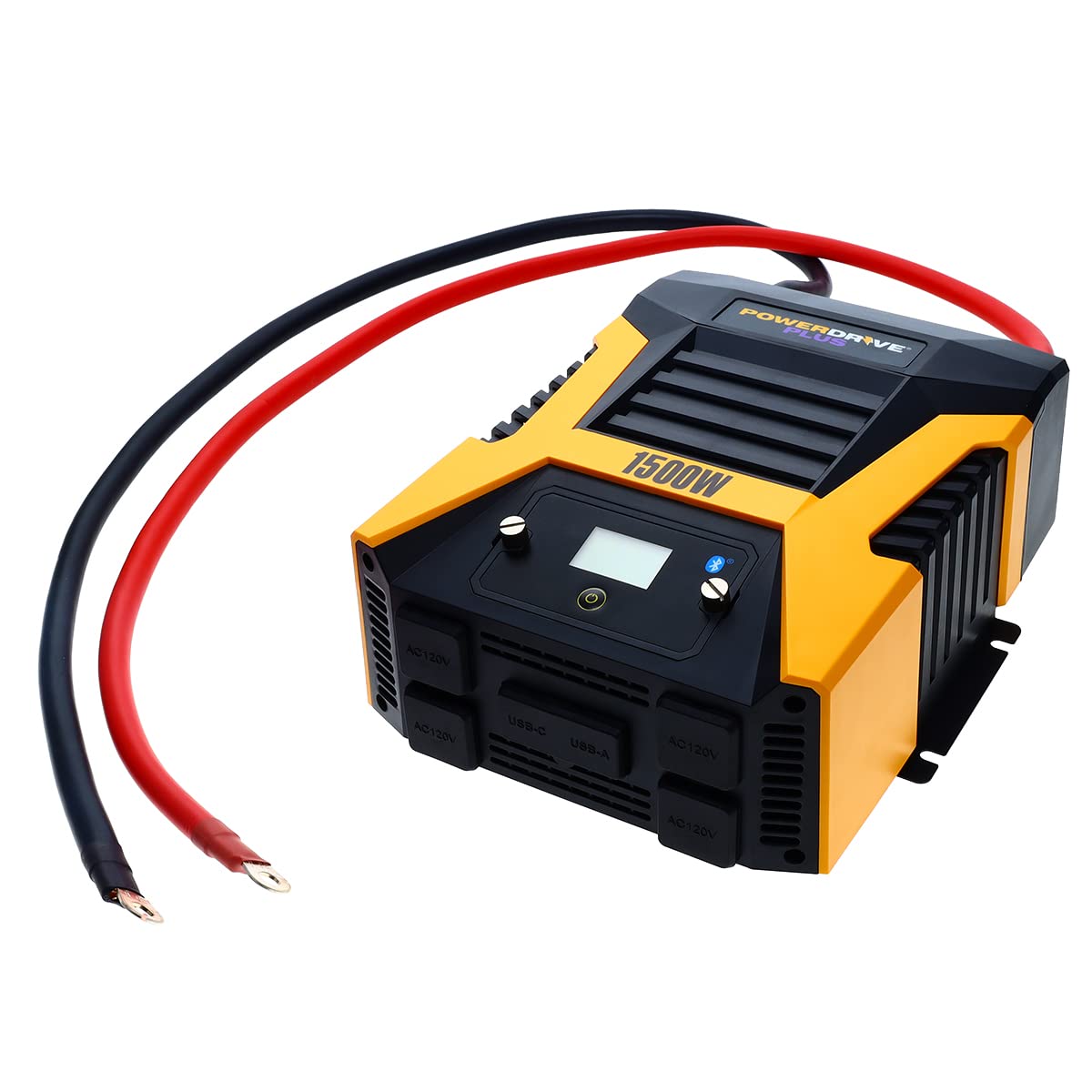 Powerdrive Plus Pwd1500P 1500 Watt Power Inverter With Bluetooth(R) Wireless Technology And Remote Control