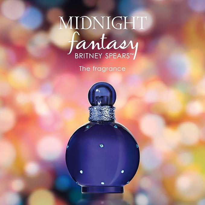 Britney Spears Women's Perfume, Midnight Fantasy, Eau De Parfum EDP Spray for Women, 1 Fl Oz