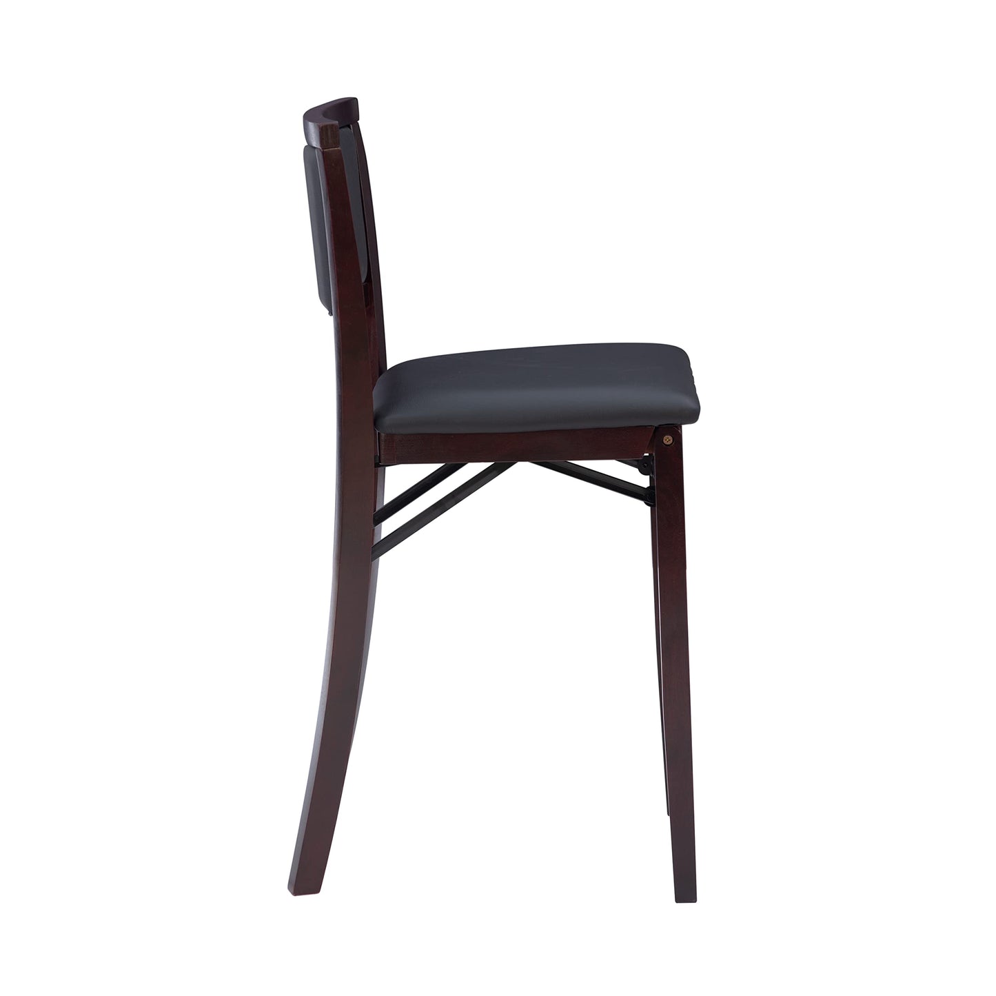 Linon Home Decor Keira Pad Back Folding Counter Stool, 24-Inch