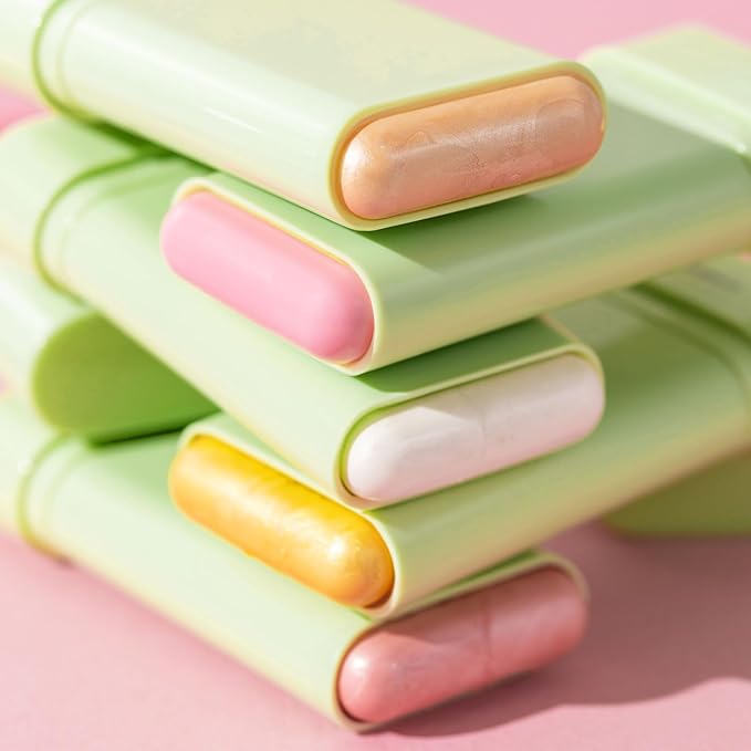 Pixi On-the-Glow SuperGlow | Shade IcePearl | Hydrating Highlighter Stick with Ginseng, Aloe Vera & Fruit Extracts | For Cheeks & Brow Bones | 19g / 0.6oz | Paraben-Free Luminous Natural Highlight