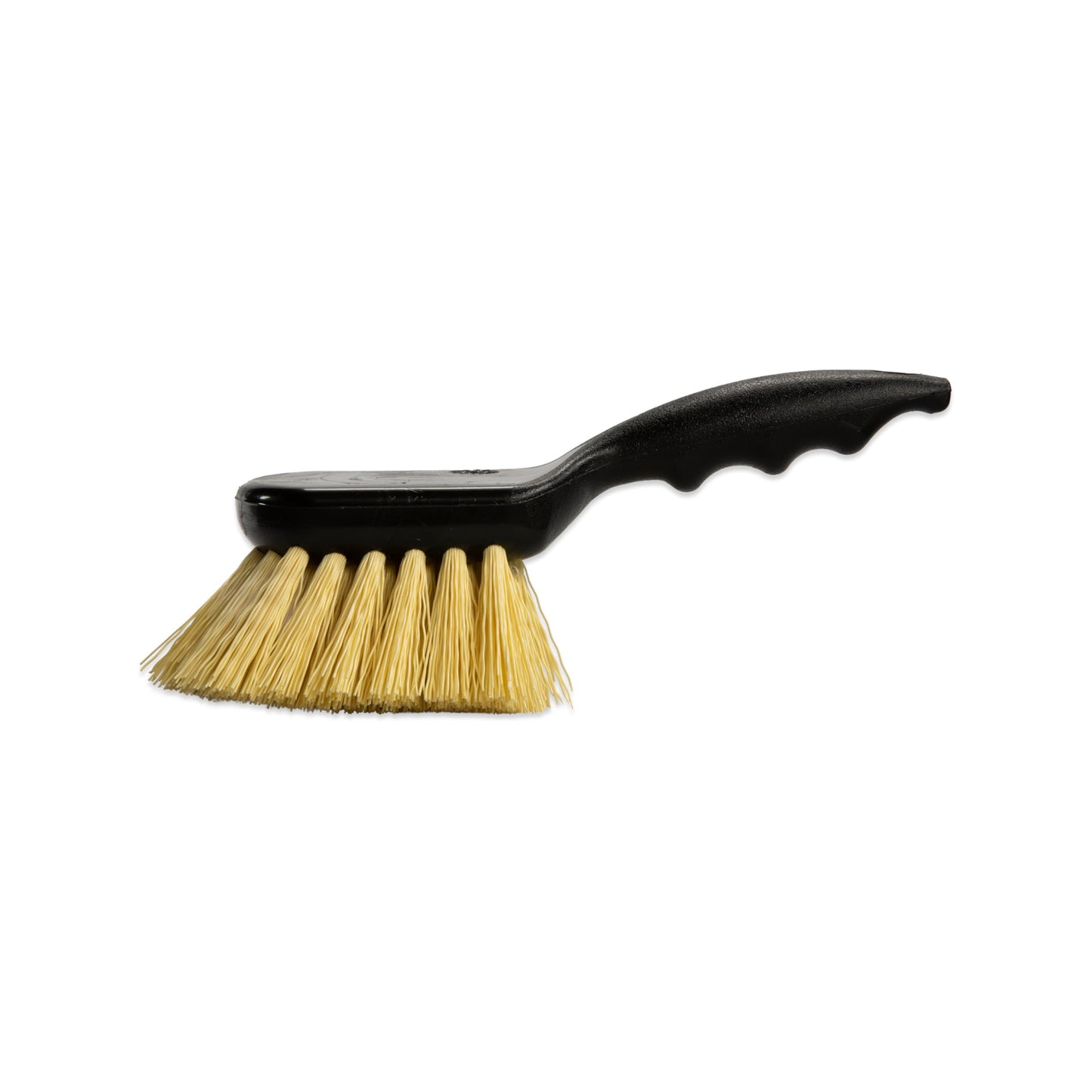 SPARTA 3650500 Plastic Scrub Brush, Cleaning Brush, Utility Brush With Polypropylene Bristles For Cleaning, 8 Inches, Black