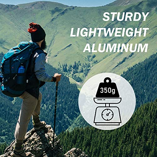 Hiking Poles - AYAMAYA Telescopic Collapsible Trekking Poles with Quick Twist Lock System - Lightweight Aluminum Alloy Tel...