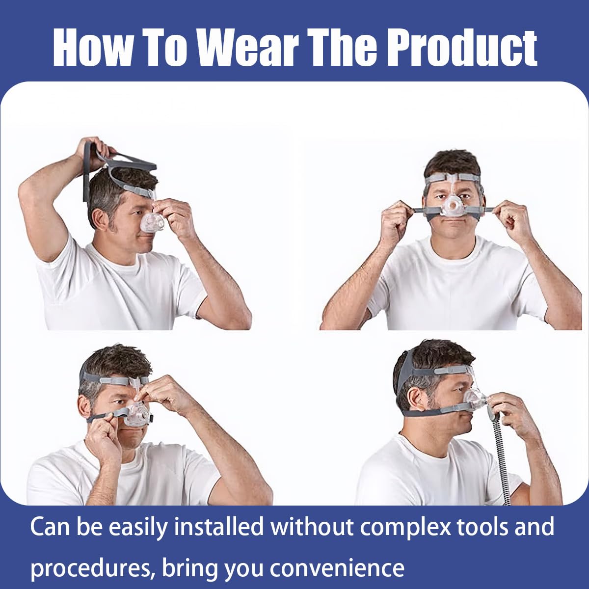 Nasal Mask Cushion Replacement for Mirage Fx, Nasal Mask Cushion Replacement Accessories Fit for Mirage FX Nasal Guard (Widened)