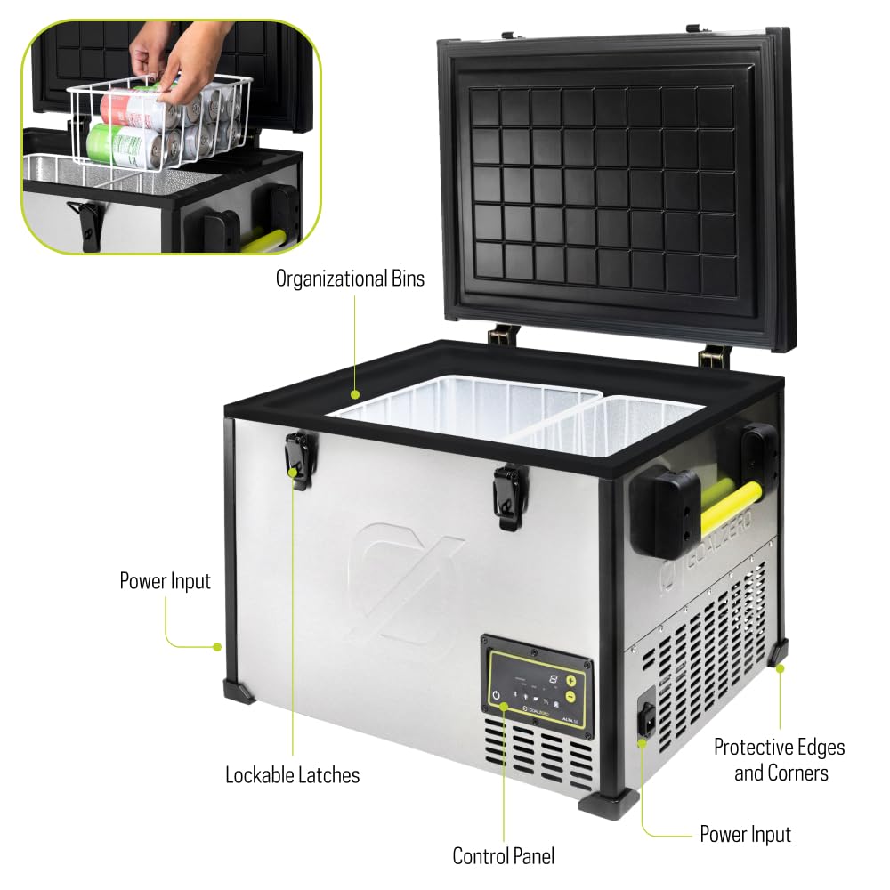 Goal Zero Alta 50, Portable Fridge and Portable Freezer, Energy Efficient, 53L