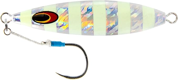 Nomad Design Back Slide Jig – Versatile Classic Teardrop Shape Shallow & Deep Water Fishing, BKK Assist Hooks The Gypsy 30...