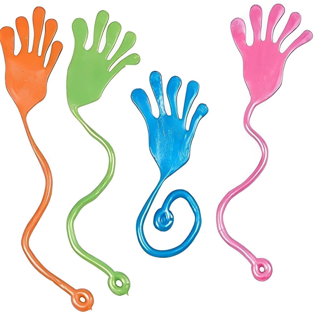 Tuko 20PCS Sticky Hands, Sticky Finger, Kids' Party Favor Sets， Fun Toys, Party Favors, Wacky Fun Stretchy Sticky Hands, Party Favors, Birthday Parties, Toys for Sensory Kids,20PCS