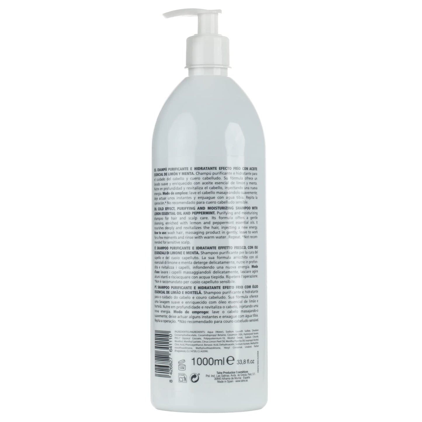Tahe POLAR COLD EFFECT HAIR SHAMPOO 1000ml
