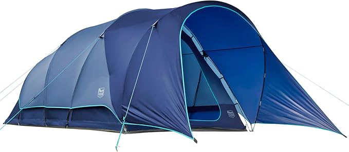 Timber Ridge 8 Person Camping Tent with Large Porch, Portable Waterproof Windproof Family Tent with Rainfly Carry Bag Room...