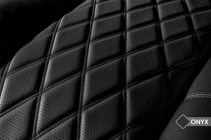 Valencia Tuscany Home Theater Seating Semi-Aniline Italian Nappa 20000 Leather Ultimate Luxury Heat & Ventilation Power Recliner Power Lumbar and Headrest (Row of 4, Onyx)