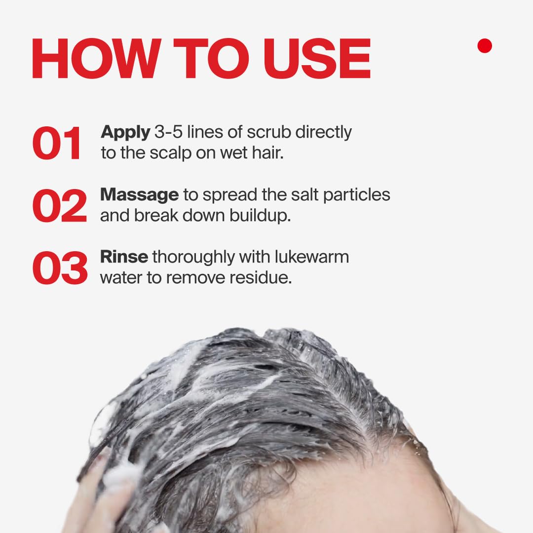 Dr.FORHAIR Folligen Sea Salt Scaler | Korean Hair Care | Scalp Exfoliator & Scalp Scrub | Eliminates Sebum, Impurities, Odor | N
