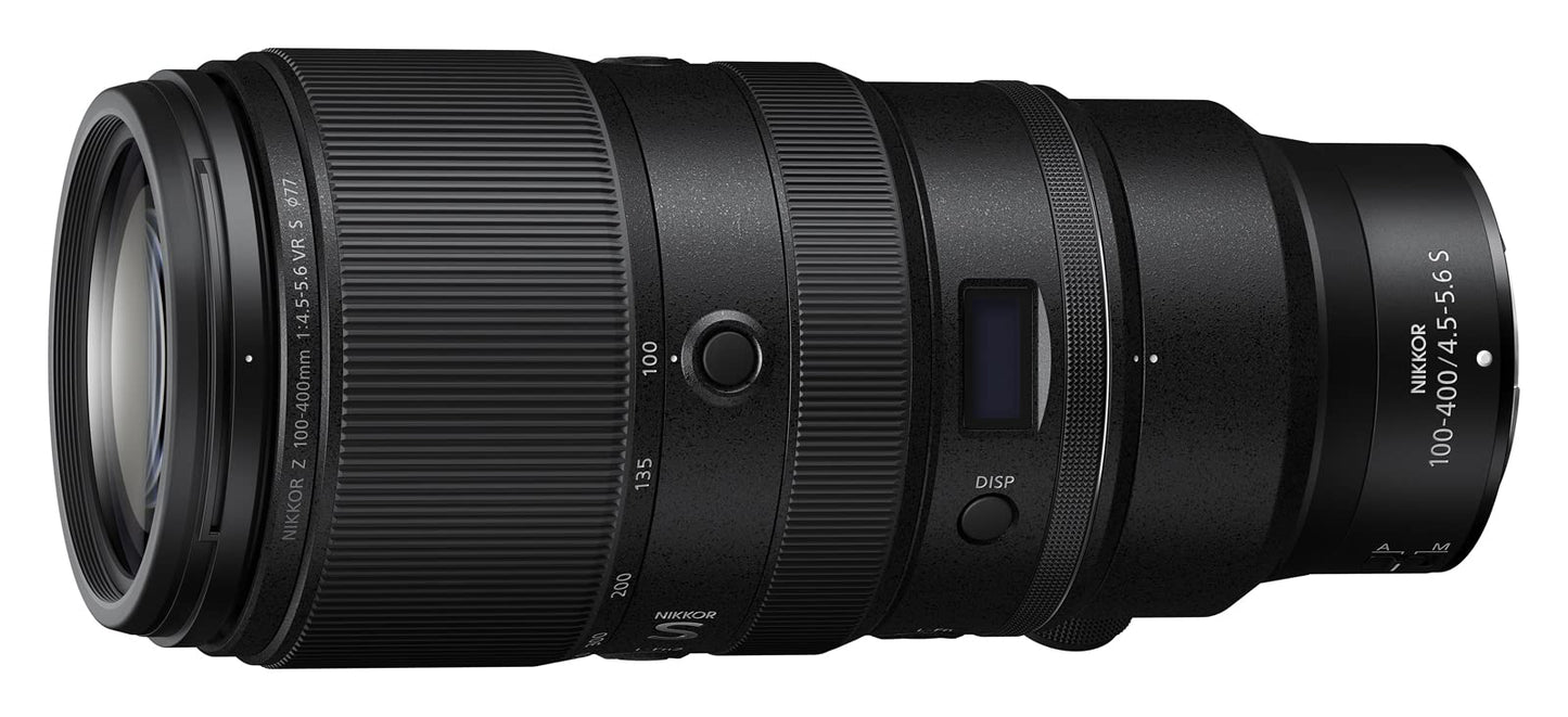Nikon NIKKOR Z 100-400mm VR S | Premium versatile telephoto zoom lens with image stabilization for Z series mirrorless cameras (compatible with teleconverters) | Nikon USA Model