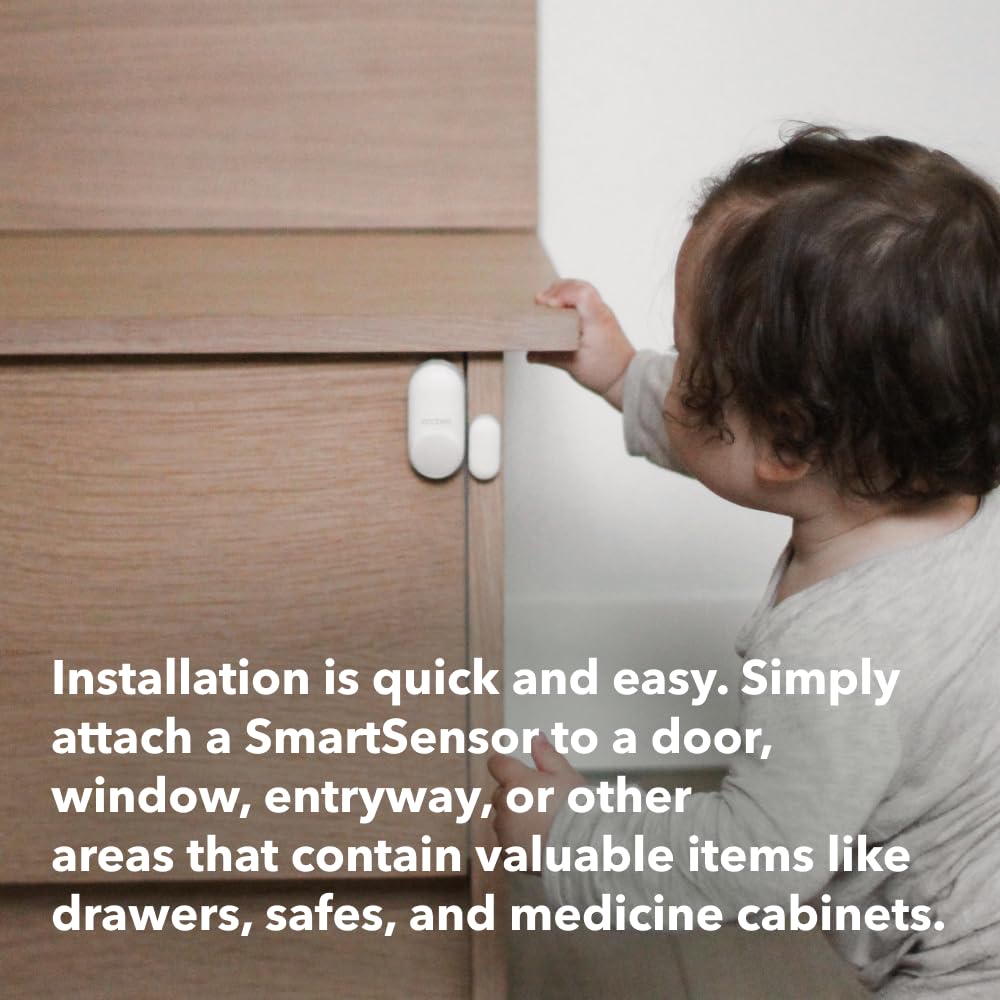 ecobee Comfort and Security Bundle, Smart Thermostat Premium with Siri and Alexa and Built in Air Quality Monitor and Smart Sensor with SmartSensor for Doors and Windows 2-Pack