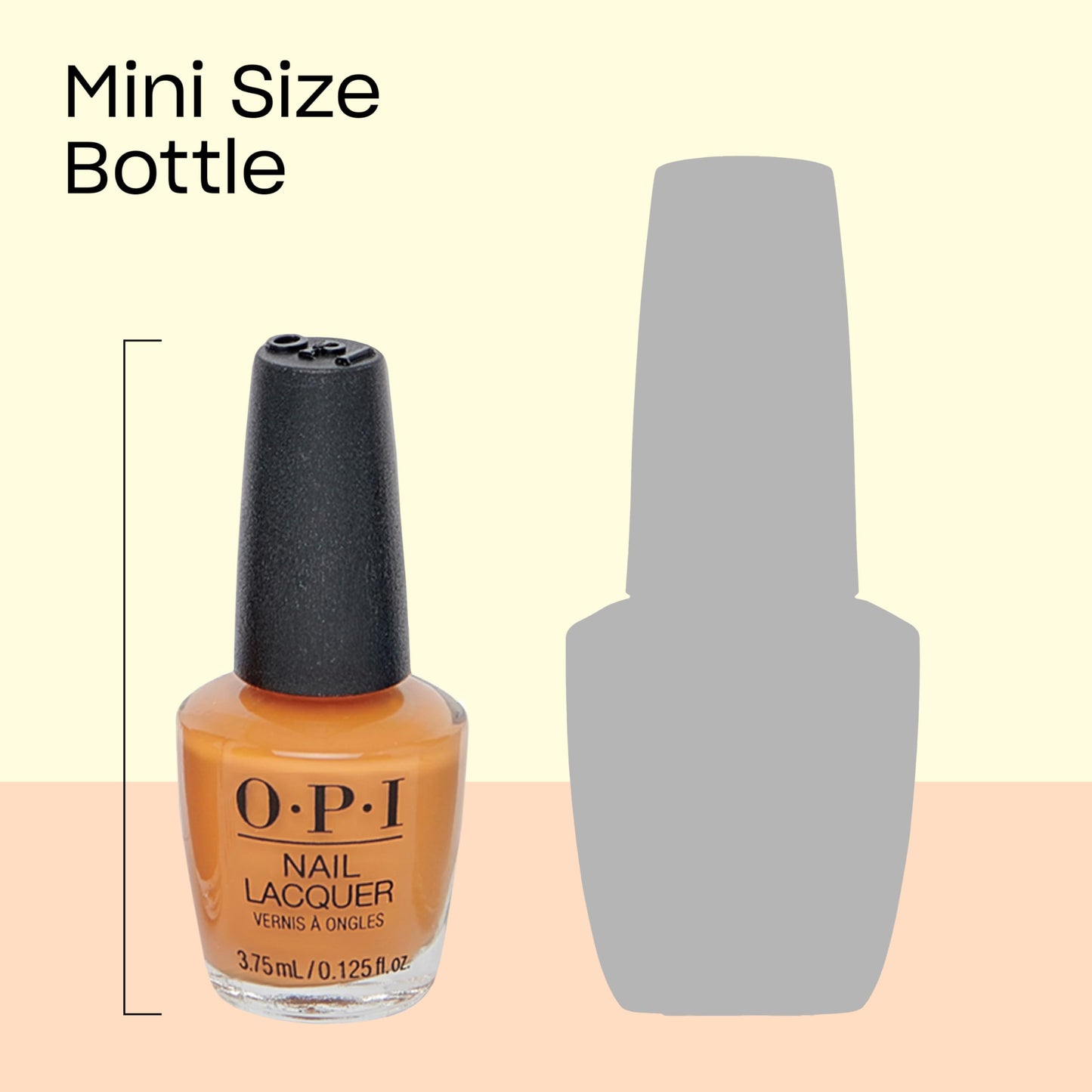 OPI Nail Lacquer 4PC Mini Pack | 4 Nail-Polish Color Shades Crme Chip Resistant Nail Polish Gift Set | What's Your Mani-tude | F