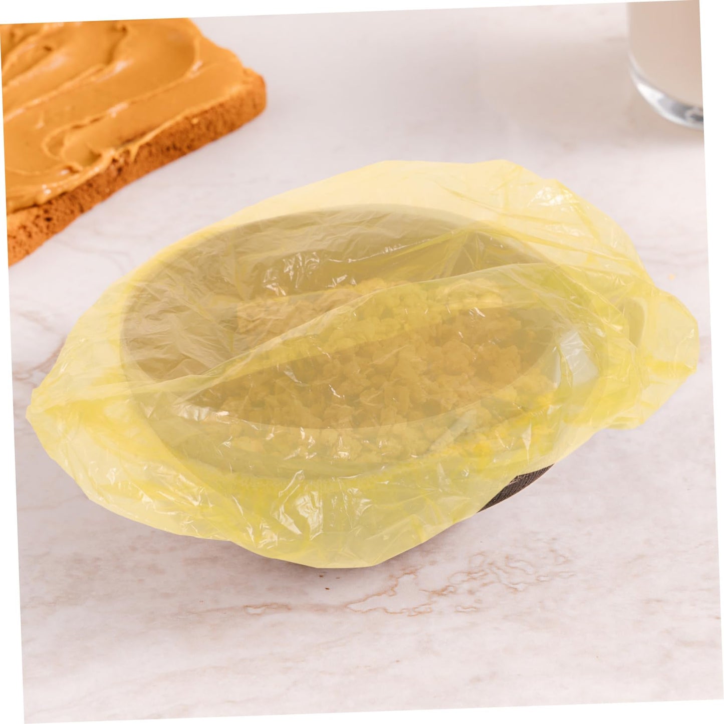 Uonlytech 144pcs Alarm Covers Detectors Covers Stretchy for Kitchen Dining Room Baking Cooking