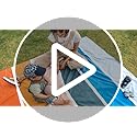 Nomadix Festival Blanket - Perfect for Picnics, Camping, & Lawn Seating - Plush Top & Water Resistant Base - Made with Pos...
