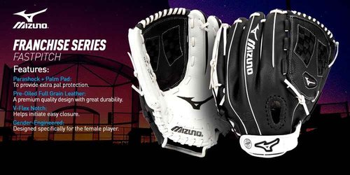 Mizuno GFN1300F5 Franchise FP | Outfielder Fastpitch Glove | 13" | Center Pocket Design | Tartan Web