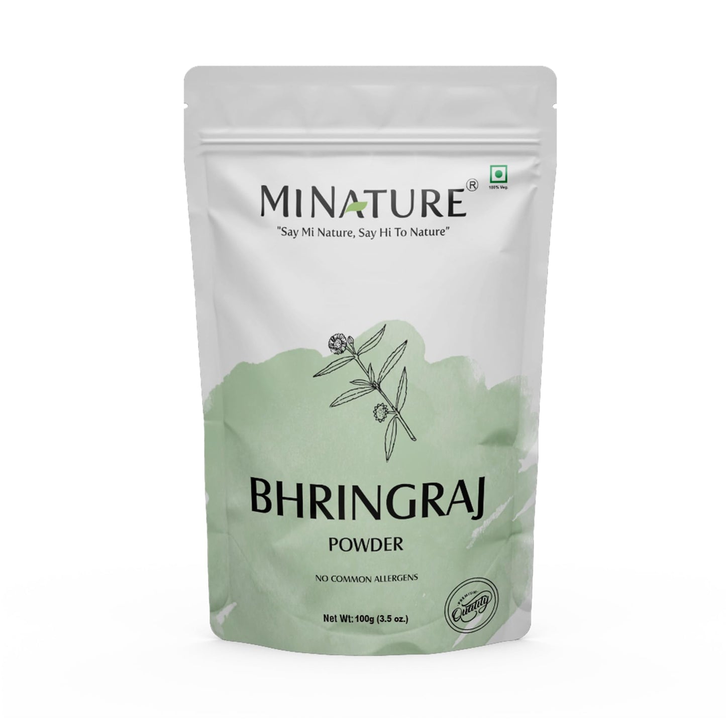 minature Bhringraj Powder (Eclipta Prostrata) | False daisy| Natural and Pure Dry leaves| Ideal for Oil & Pack | Improves Textur