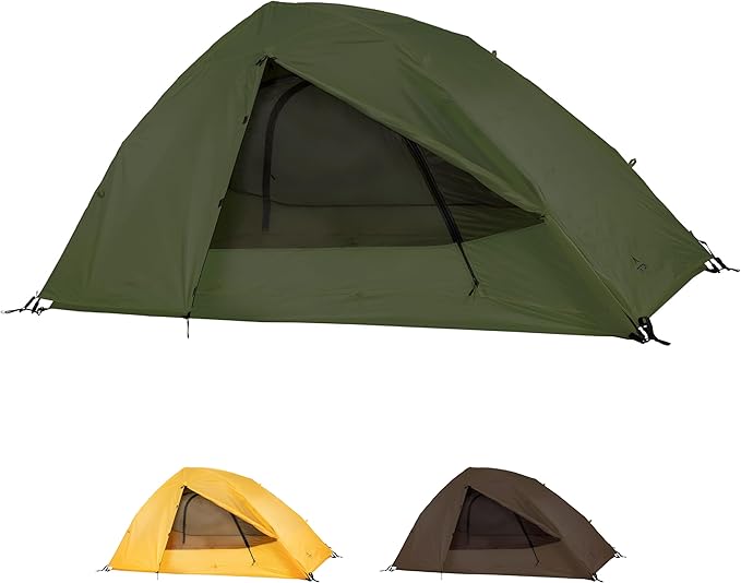 Teton Sports Vista Quick Tent; Dome Camping and Backpacking Tent; Easy Instant Setup; Clip-On Rainfly Included