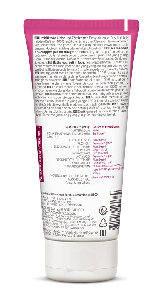 WELEDA Aroma Love - Gel de Ducha Cremoso 200 ml