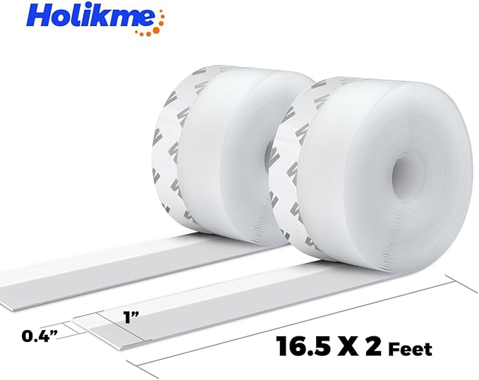 Holikme Weather Stripping 1 inch Width 33 Feet Length