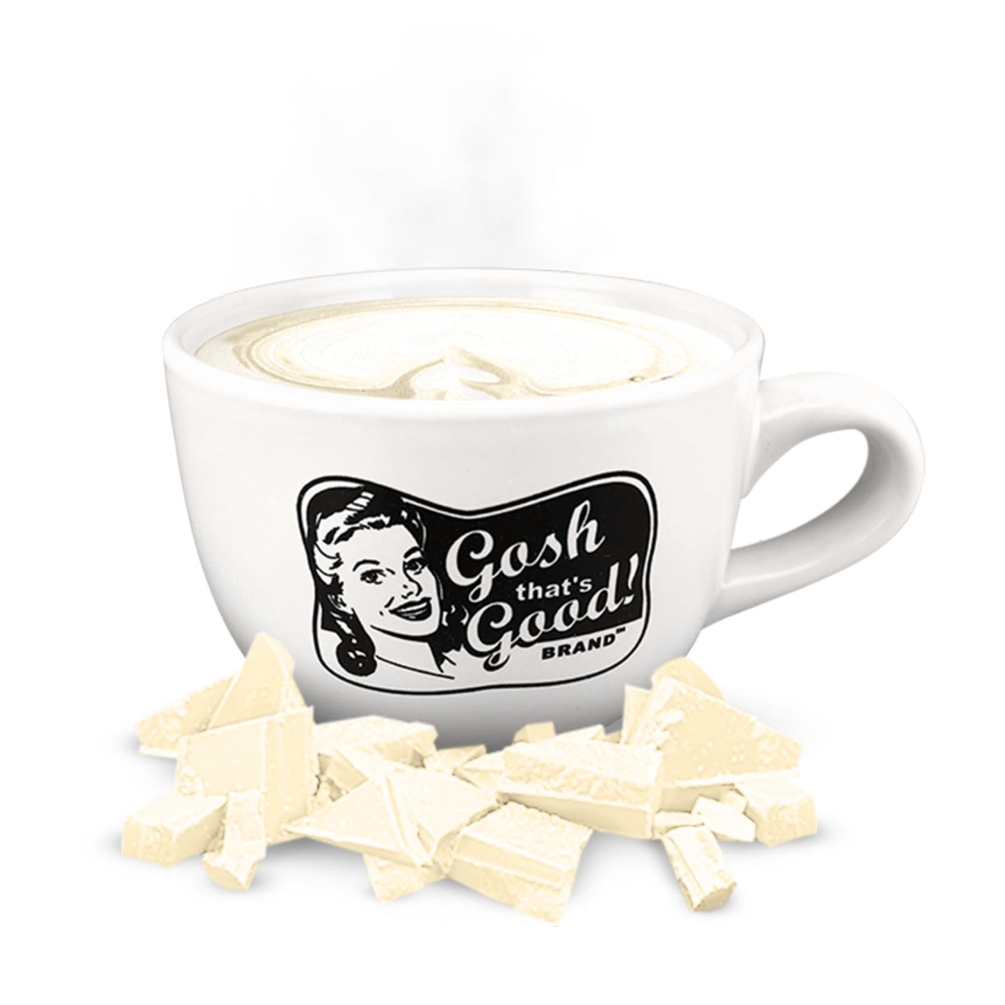 Gosh That’s Good! White Velvet Chocolate Flavor – 3 lb – Barista-Style, Lactose-Free