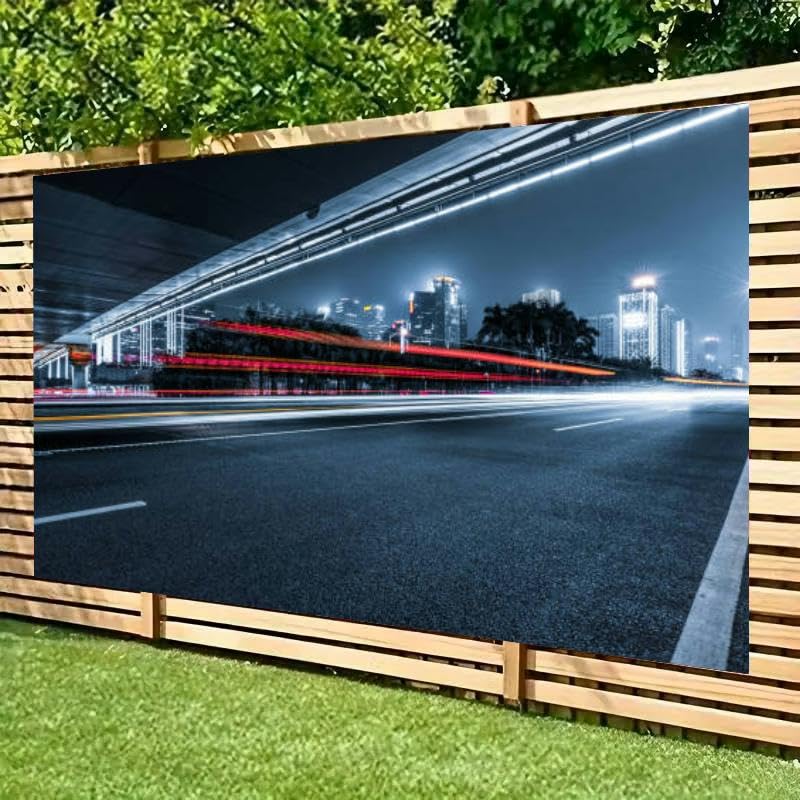 The Light Trails The Modern Building Backdrop Bitrhday Party Decorations Photography Studio Photo Backdrops Background Pro...