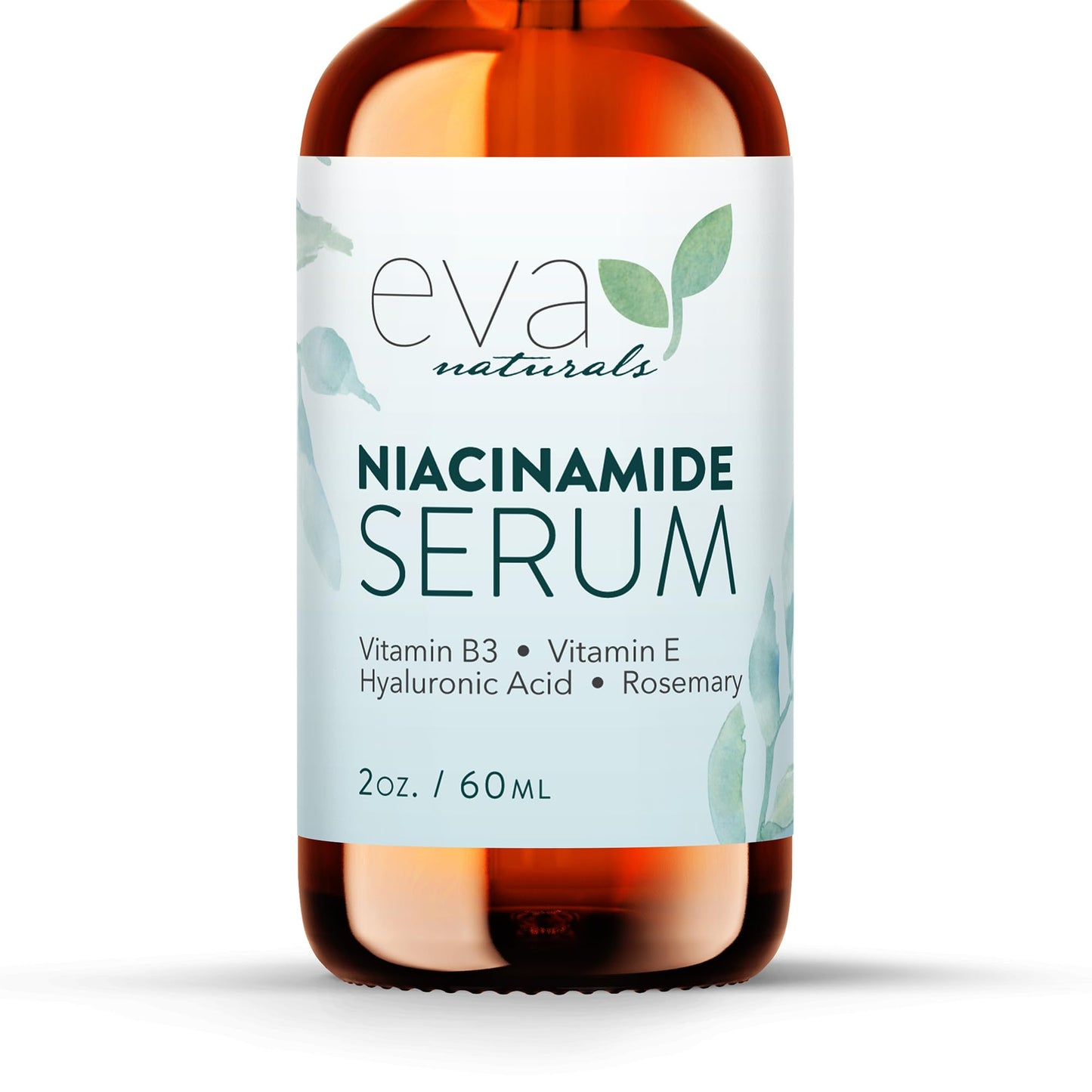 Eva Naturals Niacinamide 5% Serum for Face - B3 Pore Minimizer, Acne Treatment & Dark Spot Corrector with Hyaluronic Acid, Vitam